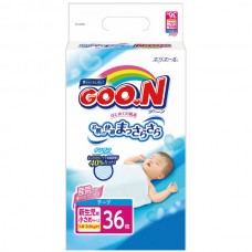 Подгузники GooN SS для новорожденных (до 3-х кг) 36 шт