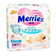 Подгузники Merries NB (0-5 кг) 90 шт
