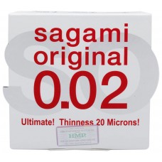 Полиуретановые презервативы Sagami Original 0.02 1’S