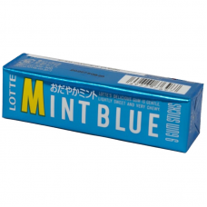 Жевательная резинка «Lotte Mint Blue Gum»